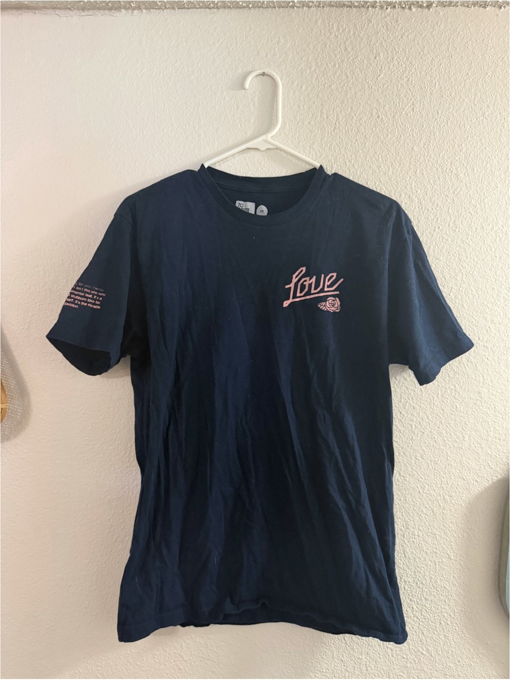 to write love on her arms tee